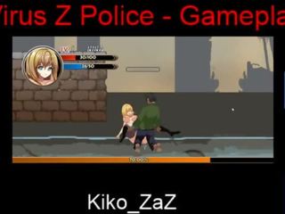 Virus Z Police Girl - GamePlay