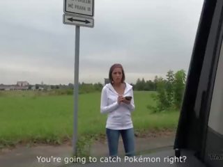 Süper sıcak pokemon kolej kız büyük ğöğüslü arap ikna olmuş için sikme yabancı içinde sürme kamyonet